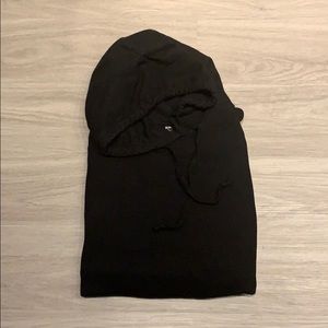 Plain Black Hoodie